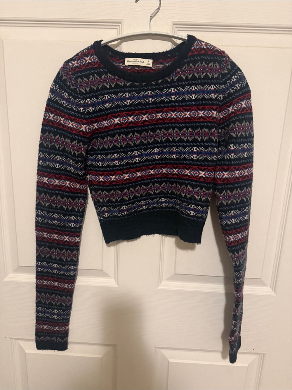Abercrombie&fitch cropped sweater